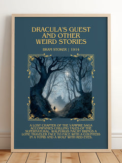 Dracula'S Guest And Other Weird Stories Minimalist Book Poster – B. – image 2