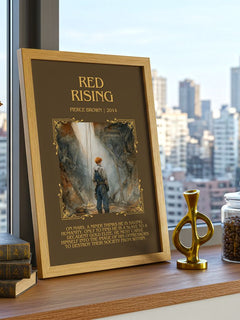 Red Rising Minimalist Book Poster by Pierce Brown – image 3