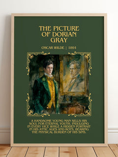 The Picture Of Dorian Gray Minimalist Book Poster by Oscar Wilde – image 2
