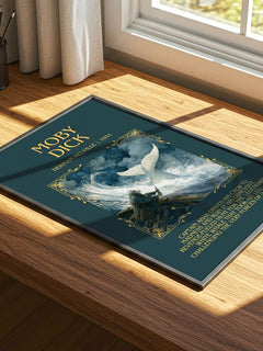 Moby Dick Minimalist Book Poster by Herman Melville – image 4