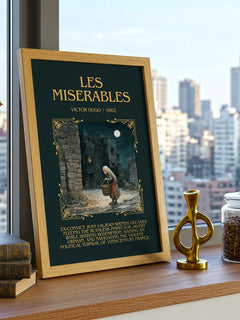 Les Misérables Minimalist Book Poster by Victor Hugo – image 3
