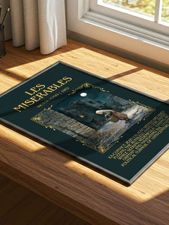 Les Misérables Minimalist Book Poster by Victor Hugo – image 4