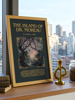 The Island Of Dr. Moreau Minimalist Book Poster by H.G. Wells – image 3