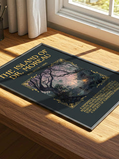 The Island Of Dr. Moreau Minimalist Book Poster by H.G. Wells – image 4