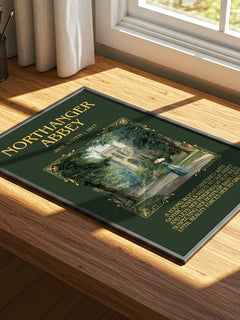 Northanger Abbey Minimalist Book Poster by Jane Austen – image 4