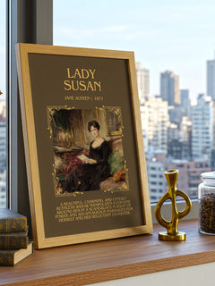 Lady Susan Minimalist Book Poster by Jane Austen – image 3