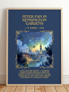 Peter Pan In Kensington Gardens Minimalist Book Poster by J. M. Barrie – image 2