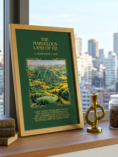 The Marvelous Land Of Oz Minimalist Book Poster by L. Frank Baum – image 3