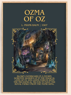 Ozma Of Oz Minimalist Book Poster by L. Frank Baum – image 1