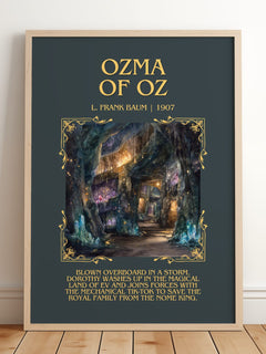Ozma Of Oz Minimalist Book Poster by L. Frank Baum – image 2