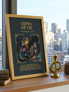 Ozma Of Oz Minimalist Book Poster by L. Frank Baum – image 3