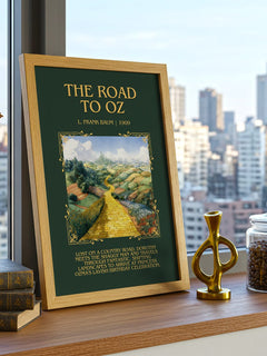 The Road To Oz Minimalist Book Poster by L. Frank Baum – image 3