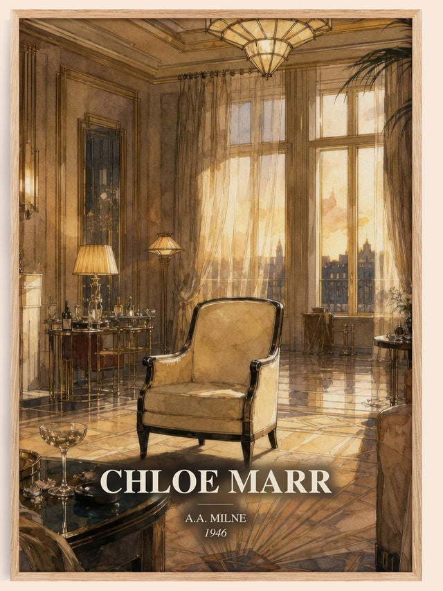 Chloe Marr Book Watercolour Illustration by A.A. Milne