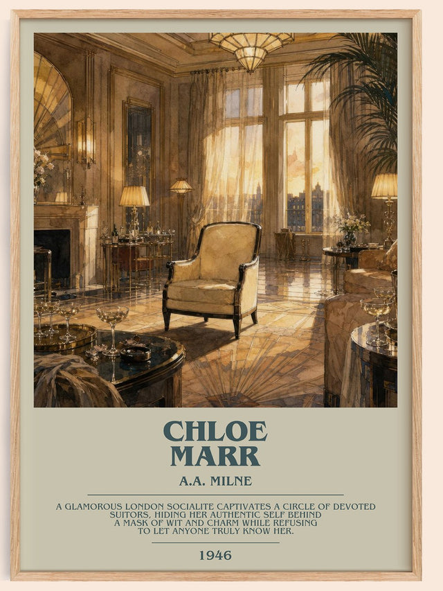 Chloe Marr Bookish Wall Art by A.A. Milne