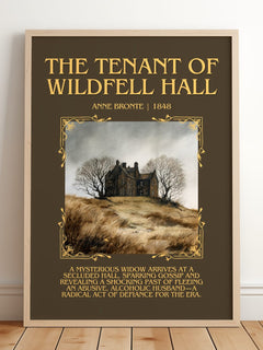 The Tenant Of Wildfell Hall Minimalist Book Poster by Anne Brontë – image 2