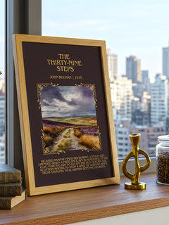 The Thirty-Nine Steps Minimalist Book Poster by John Buchan – image 3