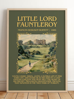 Little Lord Fauntleroy Minimalist Book Poster by F. Burnett – image 2