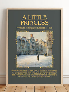 A Little Princess Minimalist Book Poster by Frances Hodgson Burnett – image 2