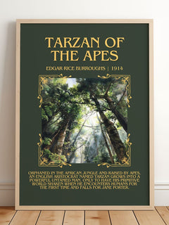 Tarzan Of The Apes Minimalist Book Poster by Edgar Rice Burroughs – image 2