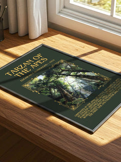 Tarzan Of The Apes Minimalist Book Poster by Edgar Rice Burroughs – image 4