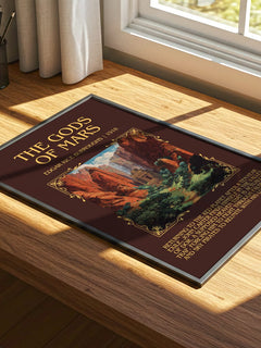 The Gods Of Mars Minimalist Book Poster by Edgar Rice Burroughs – image 4