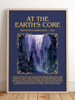 At The Earth'S Core Minimalist Book Poster by Edgar Rice Burroughs – image 2