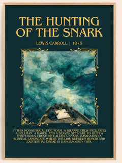 The Hunting Of The Snark Minimalist Book Poster by Lewis Carroll – image 1