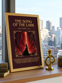 The Song Of The Lark Minimalist Book Poster by Willa Cather – image 3
