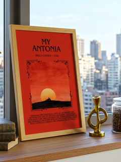 My Ántonia Minimalist Book Poster by Willa Cather – image 3