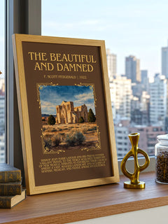 The Beautiful And Damned Minimalist Book Poster by F. Scott Fitzgerald – image 3