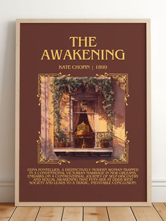 The Awakening Minimalist Book Poster by Kate Chopin – image 2