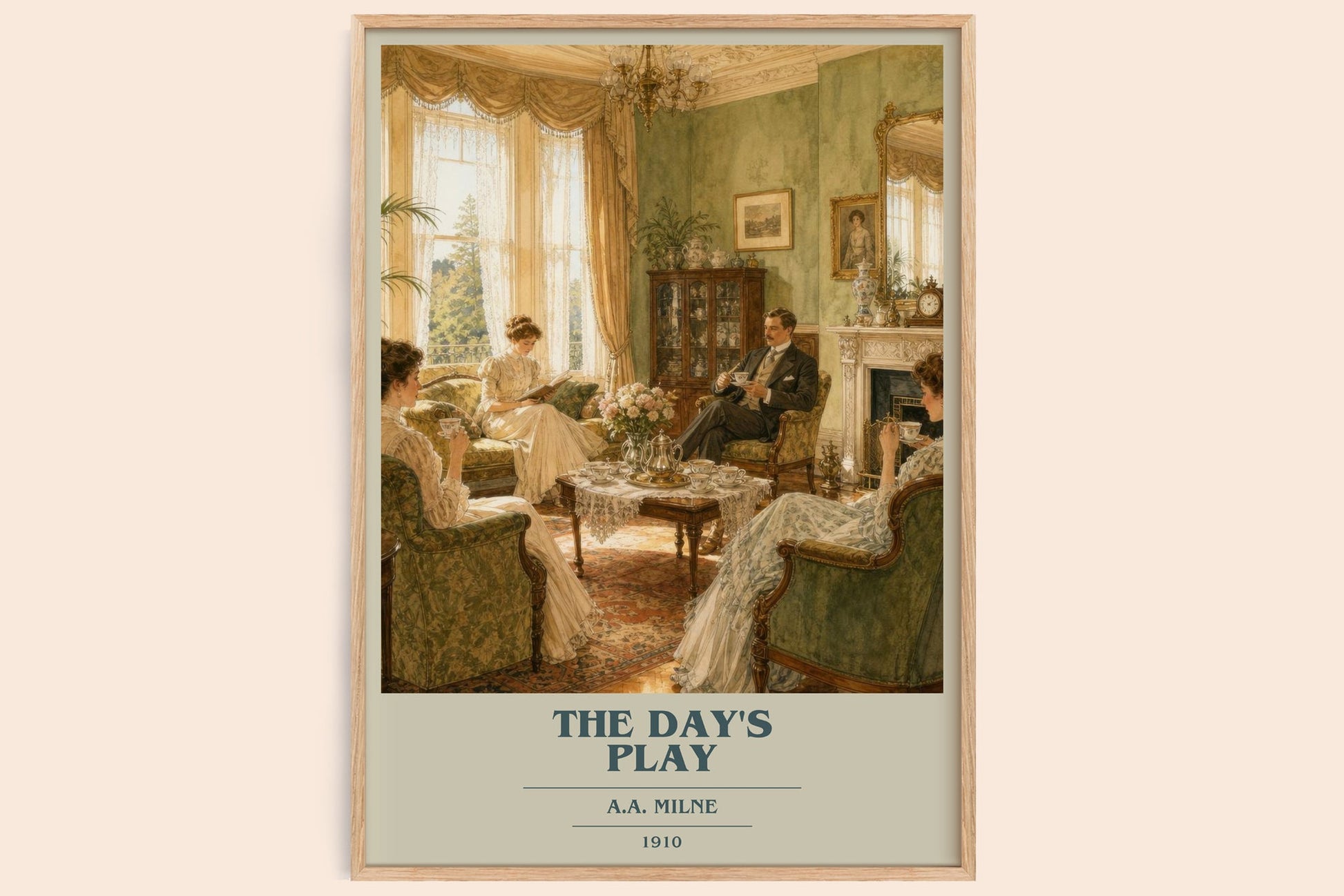 The Day'S Play Book Cover Poster by A.A. Milne