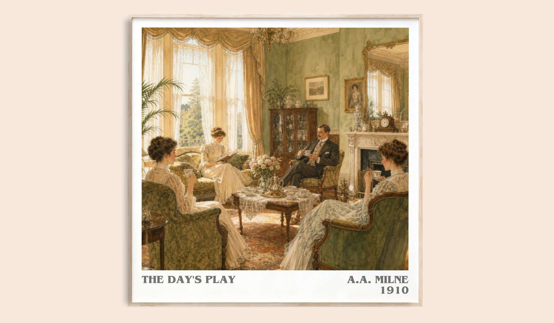The Day'S Play Literary Art Print by A.A. Milne