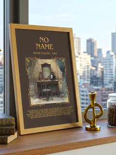 No Name Minimalist Book Poster by Wilkie Collins – image 3