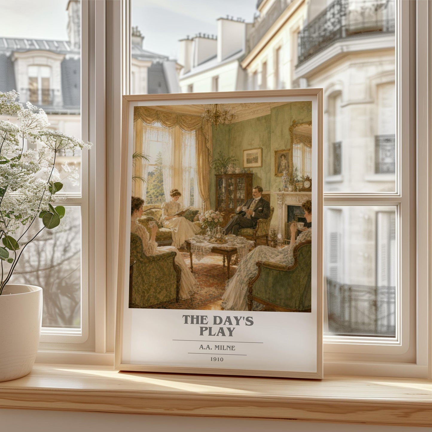 The Day'S Play Book Cover Poster by A.A. Milne
