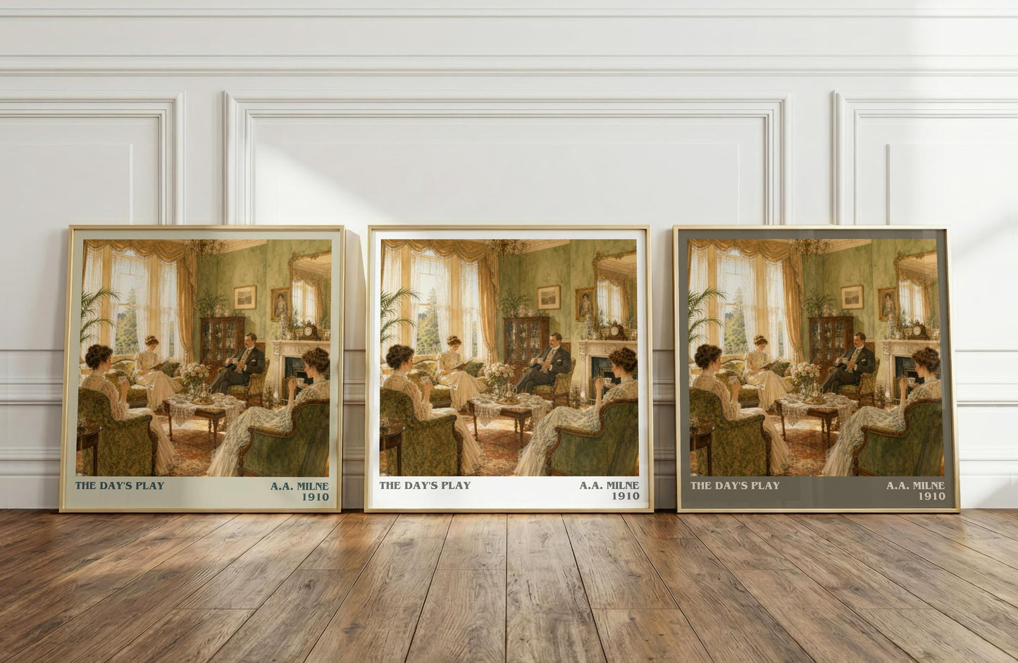 The Day'S Play Literary Art Print by A.A. Milne