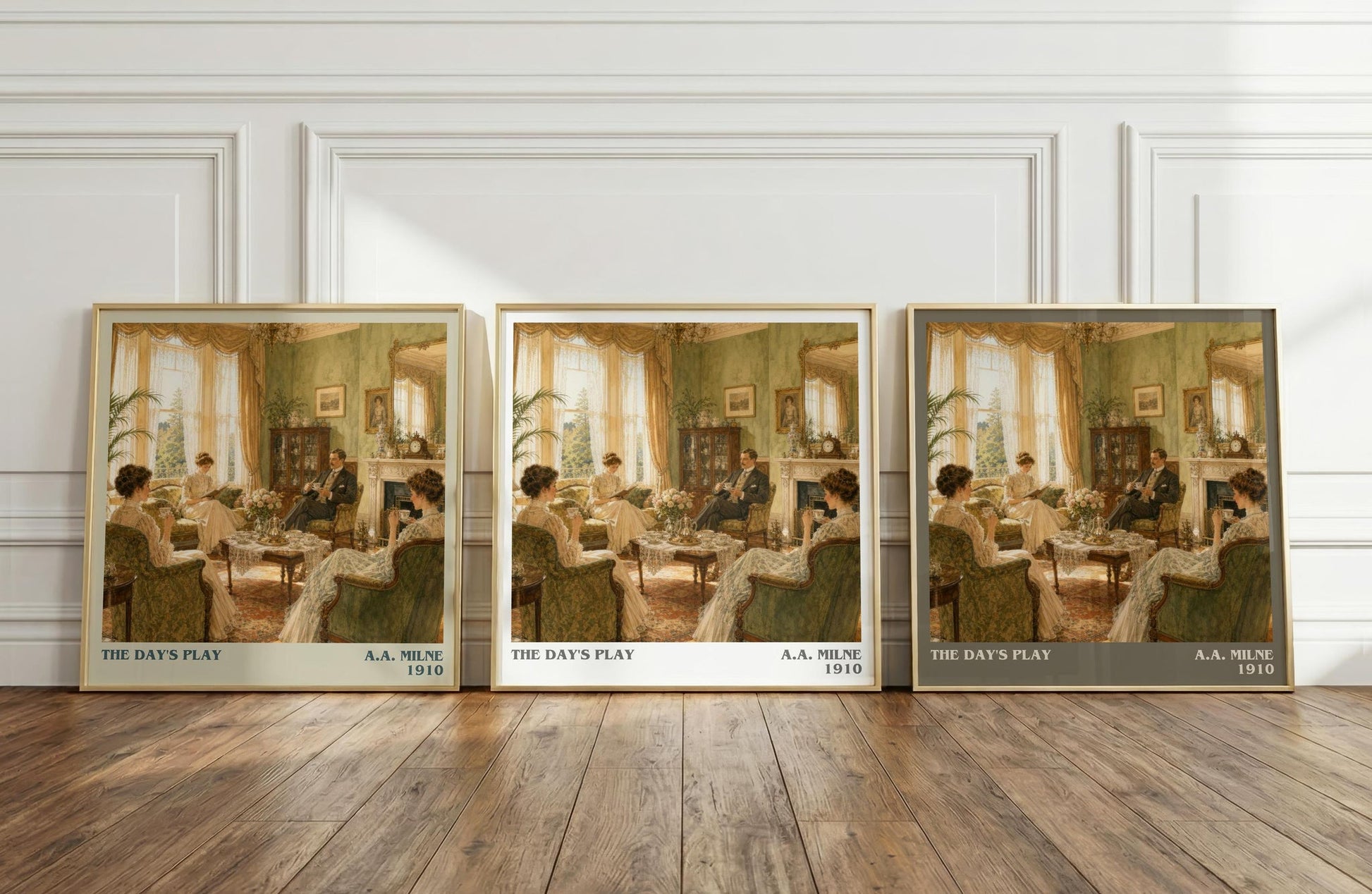 The Day'S Play Literary Art Print by A.A. Milne
