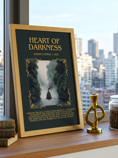 Heart Of Darkness Minimalist Book Poster by Joseph Conrad – image 3