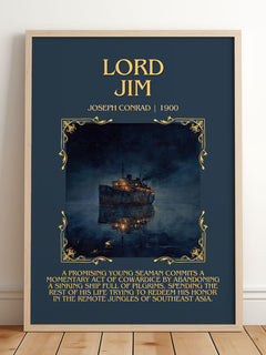 Lord Jim Minimalist Book Poster by Joseph Conrad – image 2