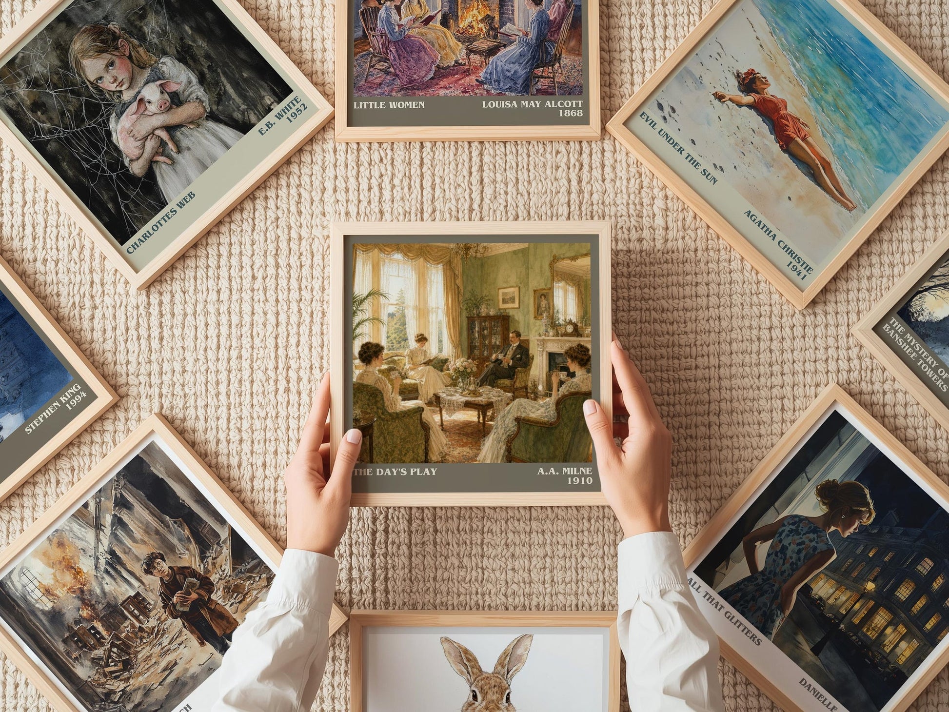 The Day'S Play Literary Art Print by A.A. Milne