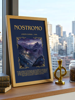 Nostromo Minimalist Book Poster by Joseph Conrad – image 3