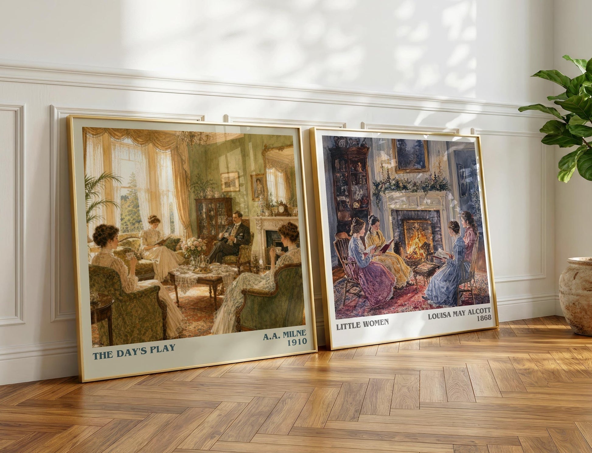 The Day'S Play Literary Art Print by A.A. Milne