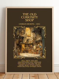 The Old Curiosity Shop Minimalist Book Poster by Charles Dickens – image 2