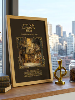 The Old Curiosity Shop Minimalist Book Poster by Charles Dickens – image 3