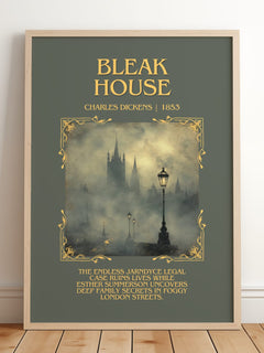 Bleak House Minimalist Book Poster by Charles Dickens – image 2