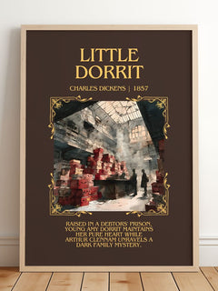 Little Dorrit Minimalist Book Poster by Charles Dickens – image 2