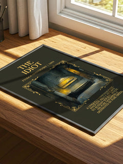 The Idiot Minimalist Book Poster by Fyodor Dostoevsky – image 4