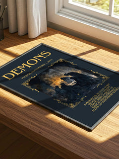 Demons Minimalist Book Poster by Fyodor Dostoevsky – image 4