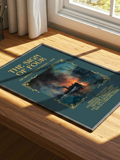 The Sign Of Four Minimalist Book Poster by Sir Arthur Conan Doyle – image 4