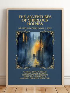 Adventures Of Sherlock Holmes Minimalist Book Poster by S. Doyle – image 2